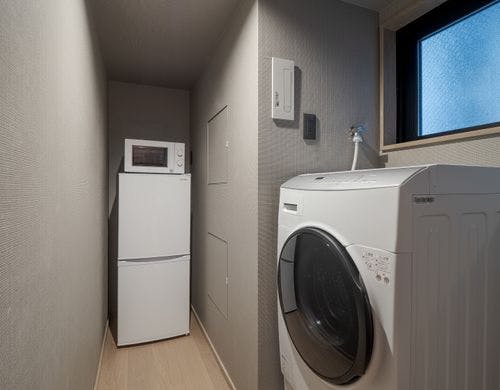 「芽」７階冷蔵庫と洗濯機