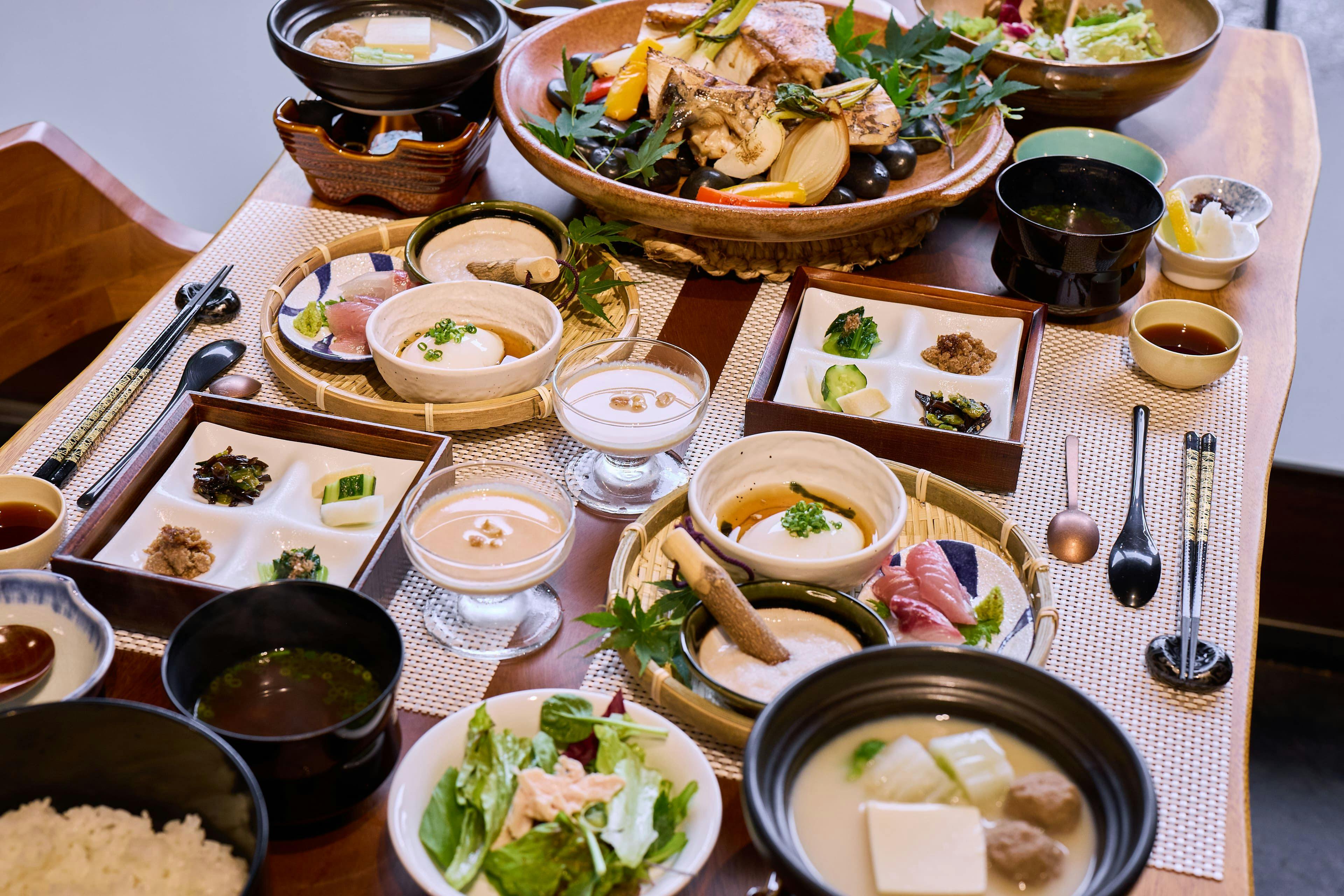 房総の旬を詰め込んだ創作和朝食