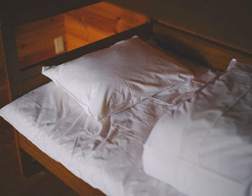 *ログキャビン寝具／２階建てベッド