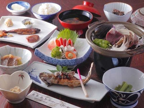 山崎旅館　里山会席（夕食）