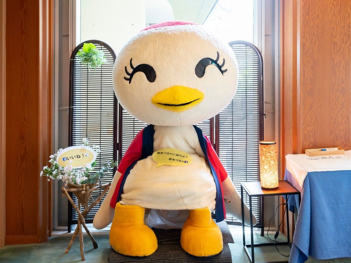 저희 마스코트 캐릭터 츠루짱♪