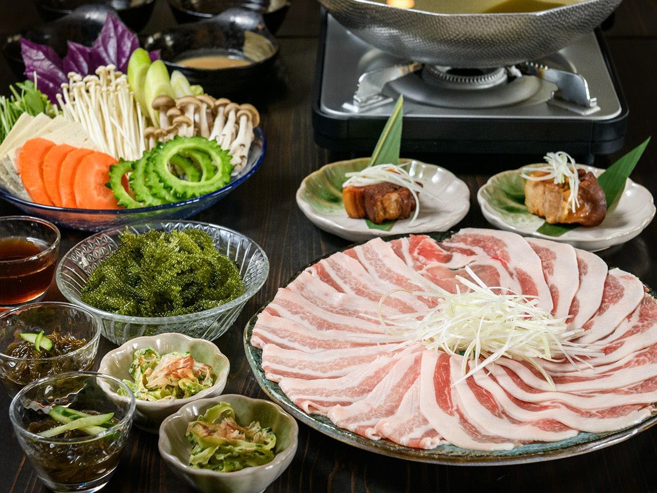 【琉の国】あぐー豚しゃぶしゃぶ