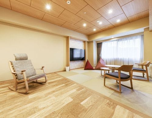 源泉露天風呂付スイート「楢」メイン