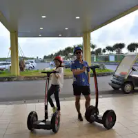 最新のセグウェイで敷地内を周遊♪