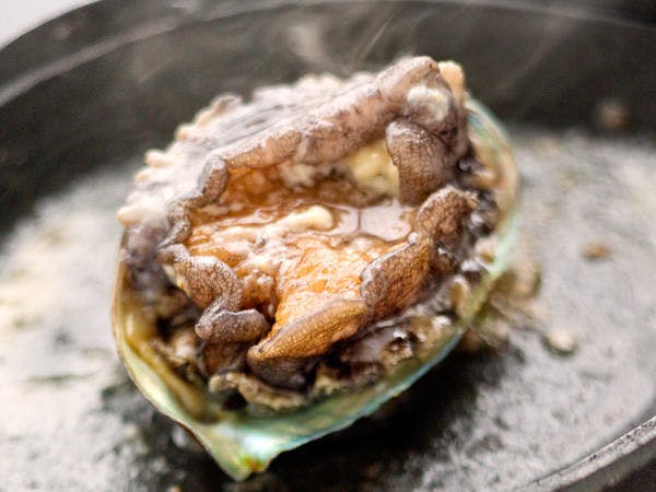 “グネグネ！”新鮮な鮑の踊りは一味違う！