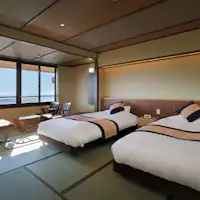 【501 Amber】Kamar Gaya Jepang dan Barat dengan Pemandian Kayu Hinoki Berpemandangan