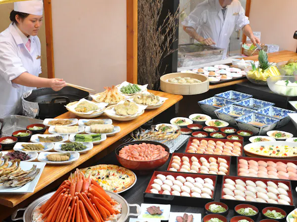 早期割引【14日前までの予約でお得】バイキングプラン