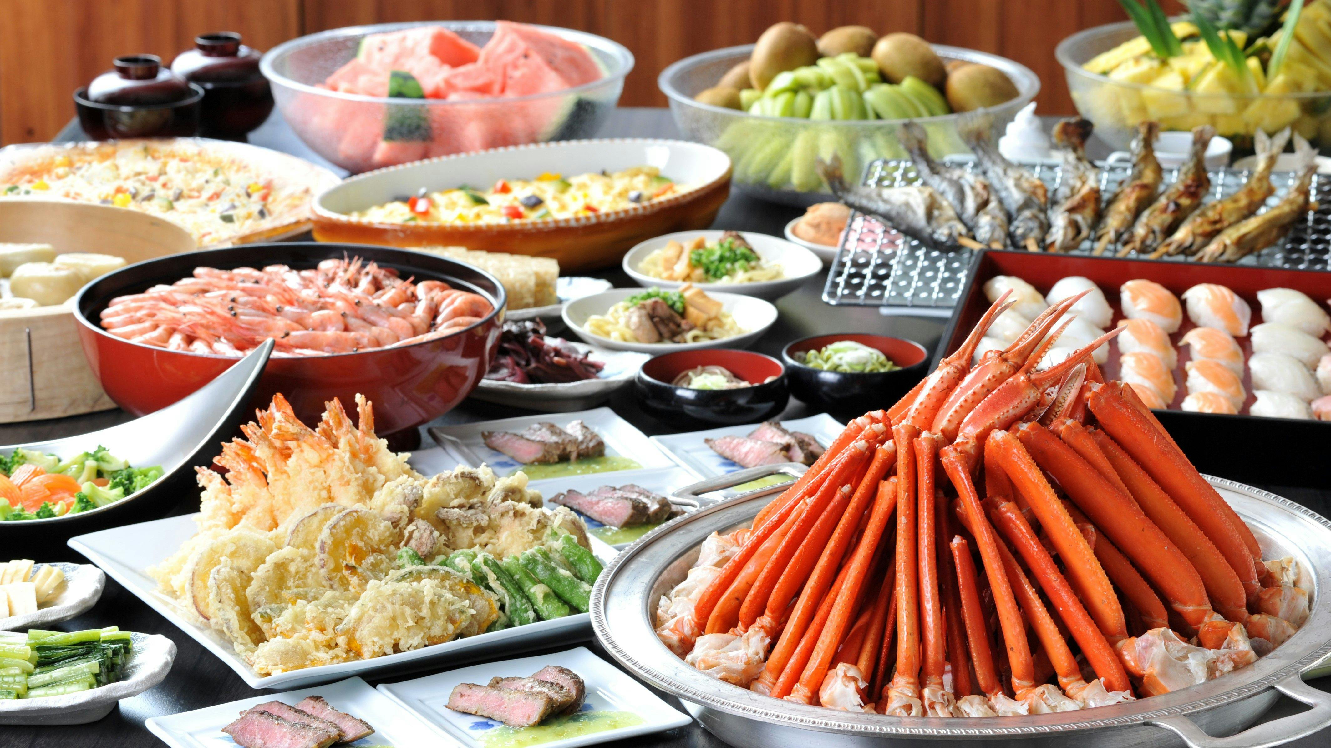 早朝アウトドア派におすすめ！朝食無し割引プラン / 夕食バイキング付