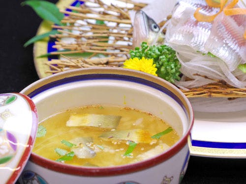 鮎雑炊