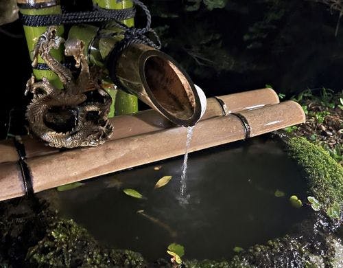 *風情のある玄関