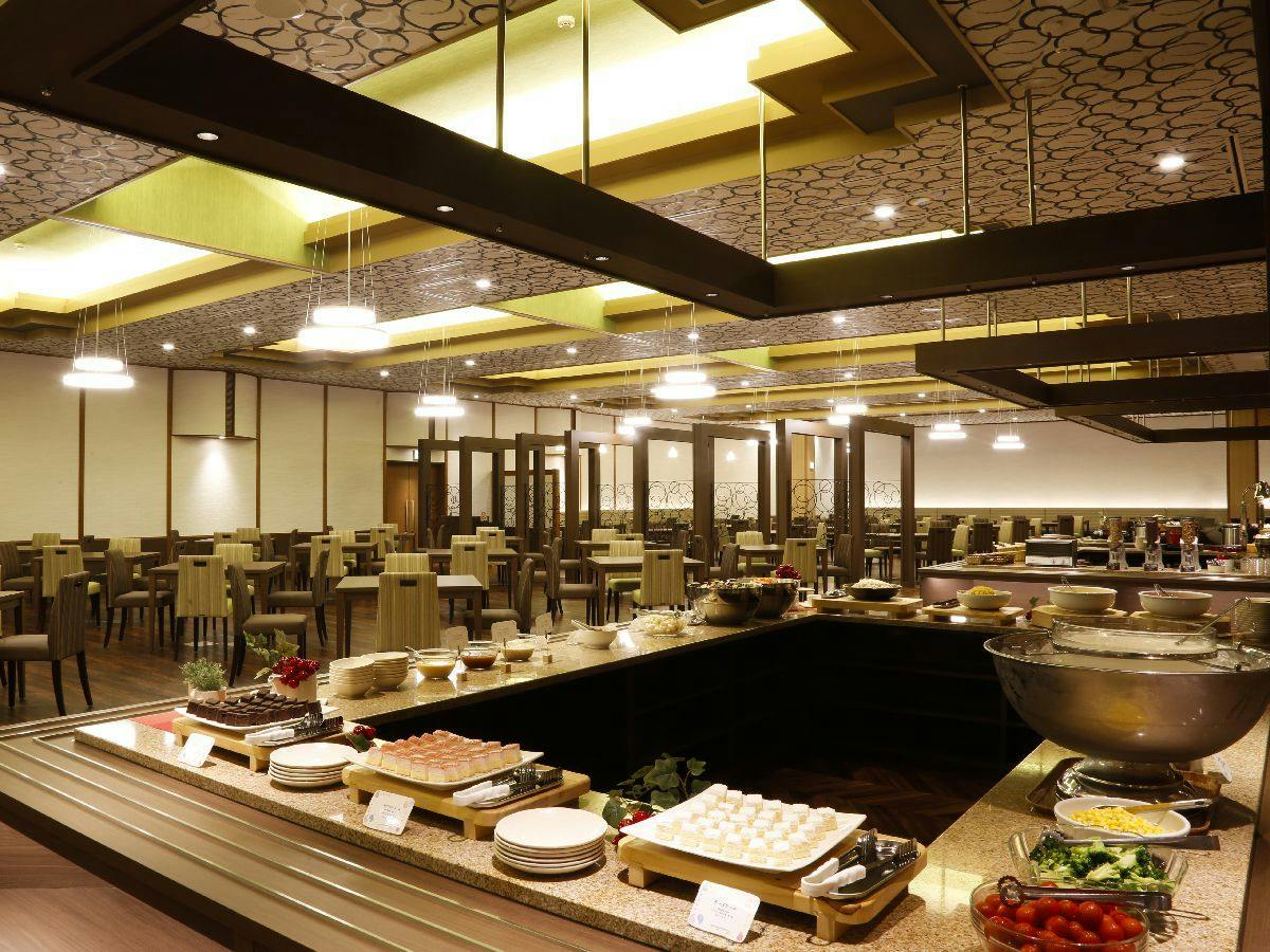 朝食バイキング会場