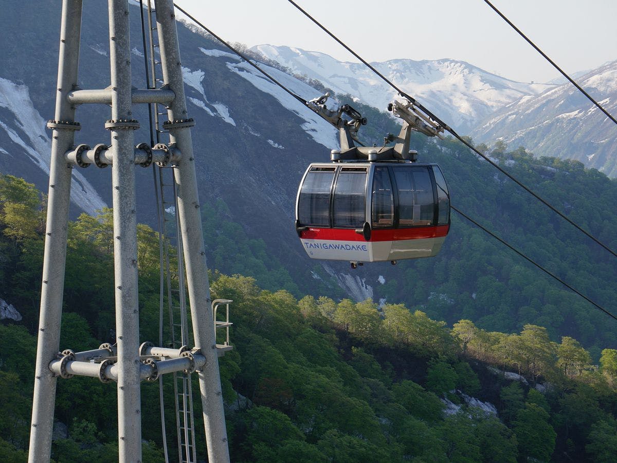 Cáp treo YOHHO Núi Tanigawa (mùa xuân)