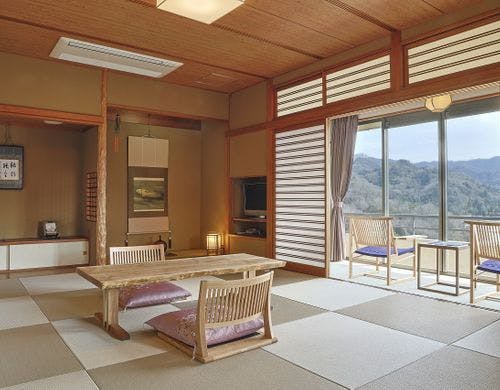 檜露天風呂付き特別室「夢咲」