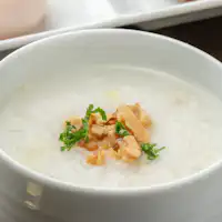 【中華朝食】シェフこだわりの中華粥。