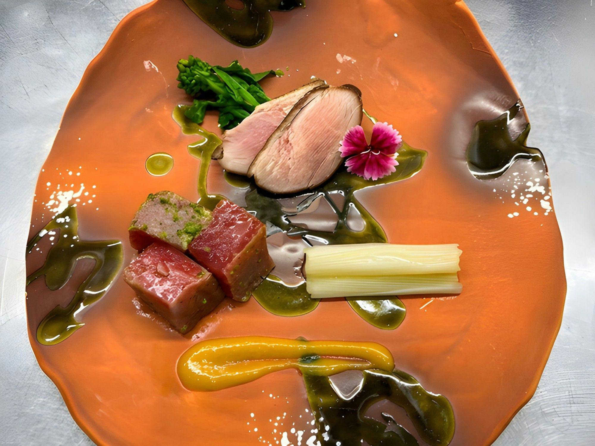 ３月から５月のディナーメニュー前菜