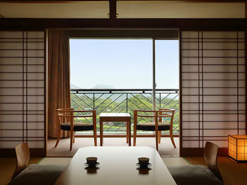 ห้องสไตล์ญี่ปุ่นฝั่งพระอาทิตย์ตก☆วิวจากหน้าต่าง