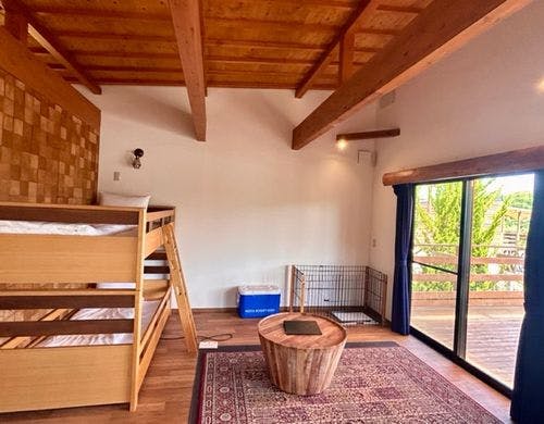 グランピングキャビン with Dog 一例