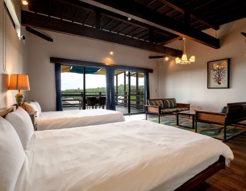 グランピングキャビン with Dog 一例