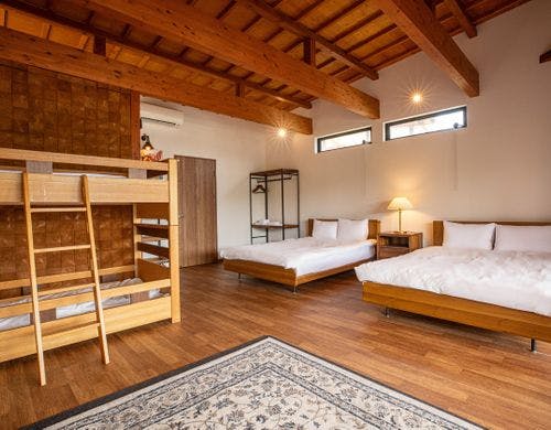 グランピングキャビン(DB2台＆BB1台)