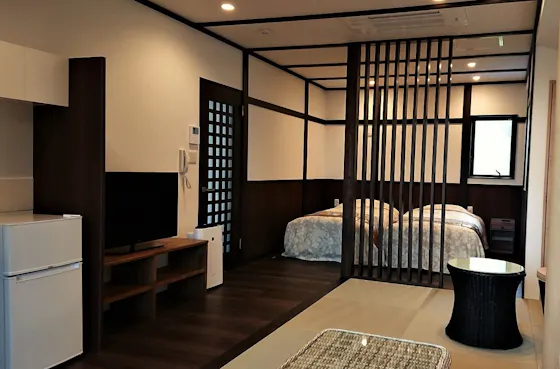 ツインベッド和洋室