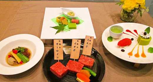 松阪牛 夏の希少部位食べ比べプラン