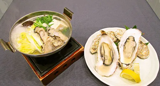 伊勢志摩 焼き牡蠣・牡蠣鍋三昧