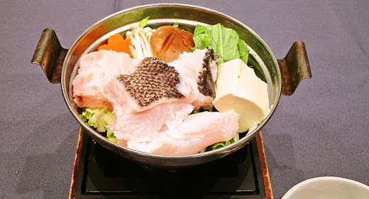 松阪牛メインのフルコースディナー「くえ鍋」プラン