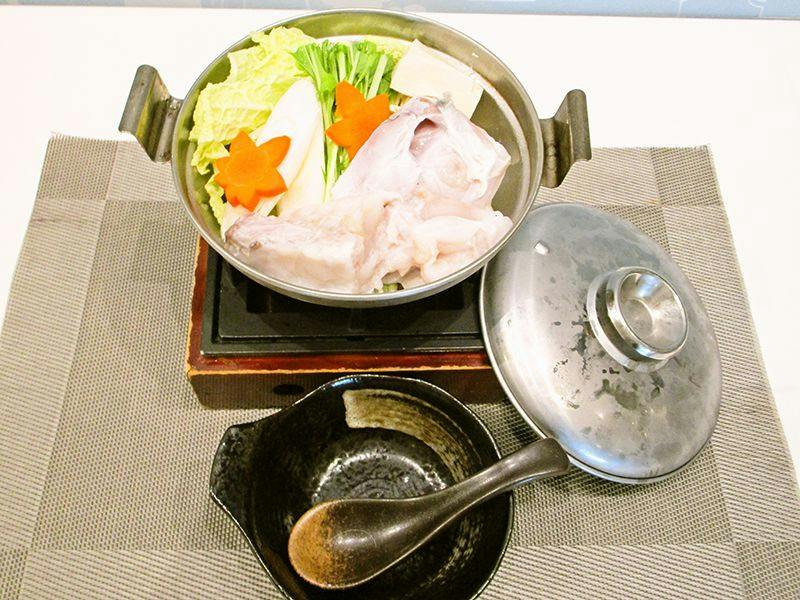 松阪牛メインのフルコースディナー「ふぐ鍋」プラン