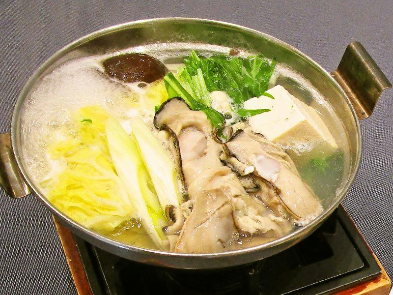松阪牛メインのフルコースディナー「牡蠣鍋」プラン