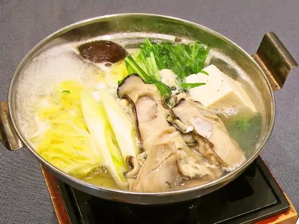 松阪牛メインのフルコースディナー「牡蠣鍋」プラン