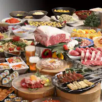 ■Makan Malam Prasmanan / Prasmanan Jepang, Barat, dan Cina