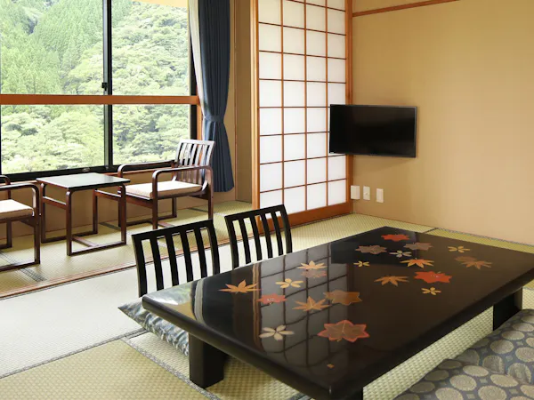 【3日前からの直前割】緑に囲まれたお部屋でのんびり。温泉もご堪能!素泊り