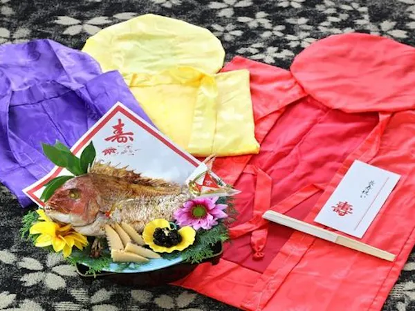 【大切な記念日に!お祝い会席】お食事はあか牛溶岩焼きメインの会席!誕生日や還暦に合わせた特典付