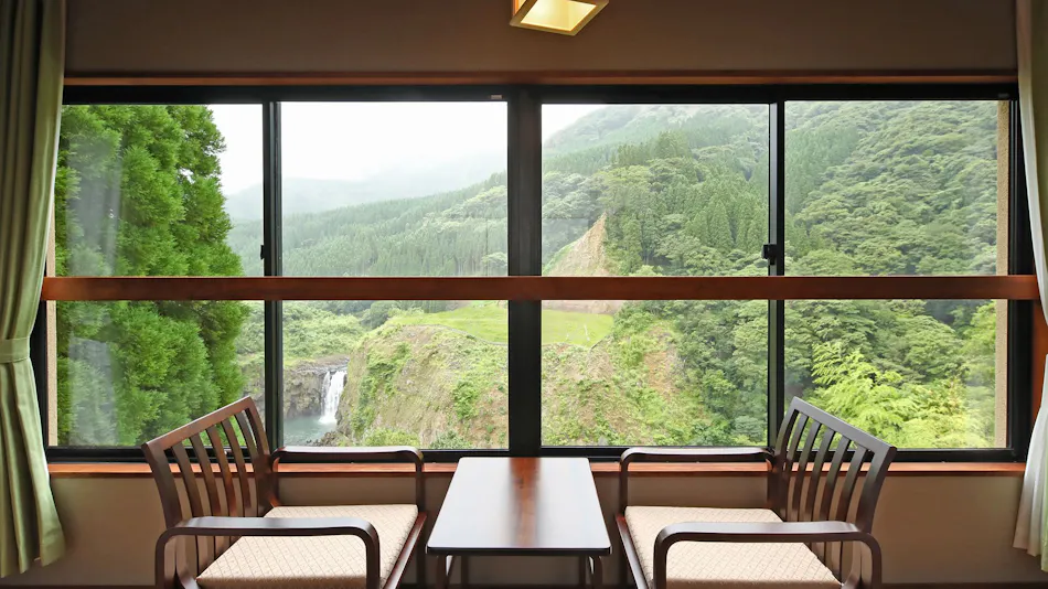 Tochigi Onsen Ayugaeri Falls View Accommodation Oyama Ryokan