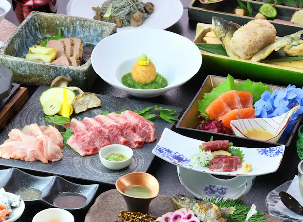 山の恵み会席