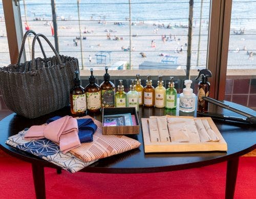 客室のアメニティ