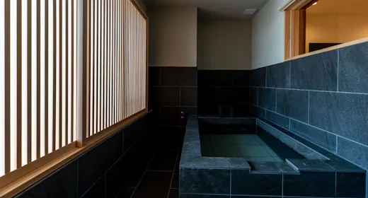 客室露天風呂(全室完備)