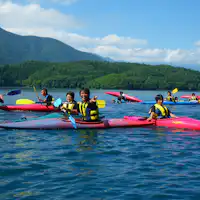 ライオンアドベンチャー青木湖カヌーツアー