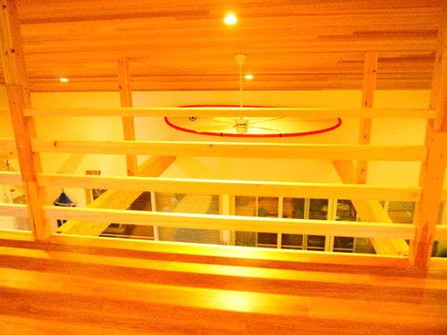 広々としたロフト