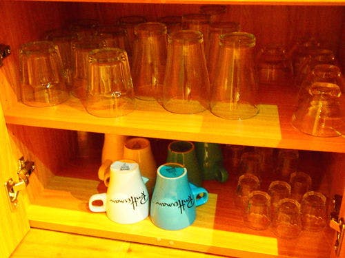 グラスも各種各サイズを取り揃えております