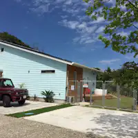 九十九里波乗りロードを一本入った静かな道