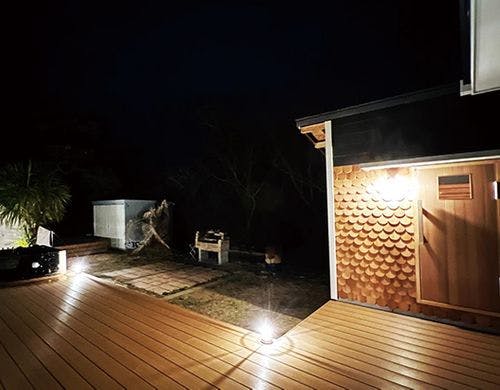 2022年夏、ヒノキ小屋サウナを新設しました