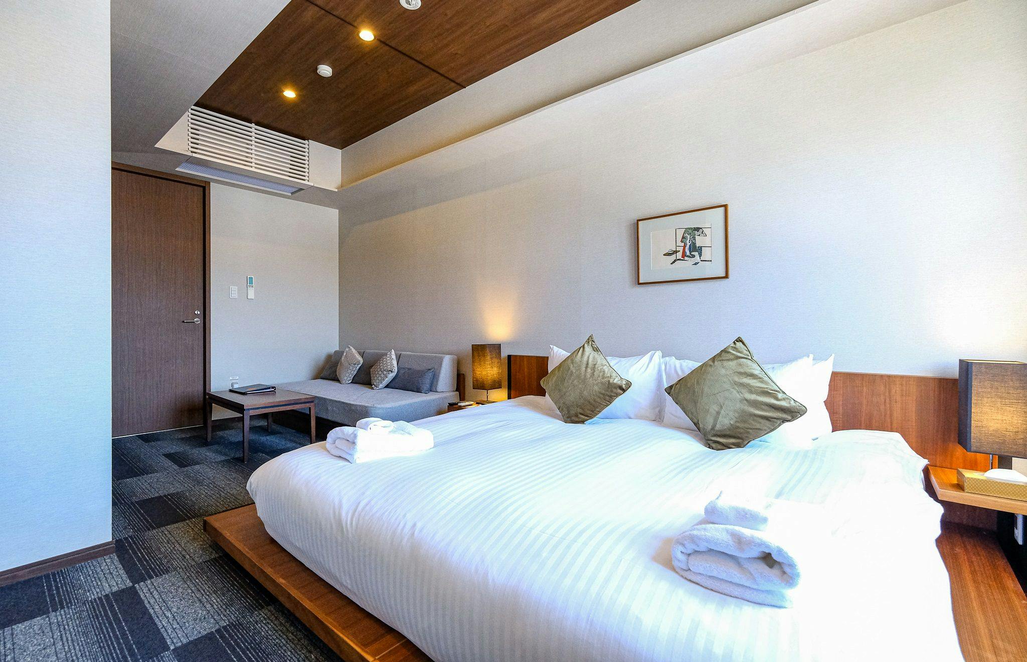 ノゾミルームのベッドルーム