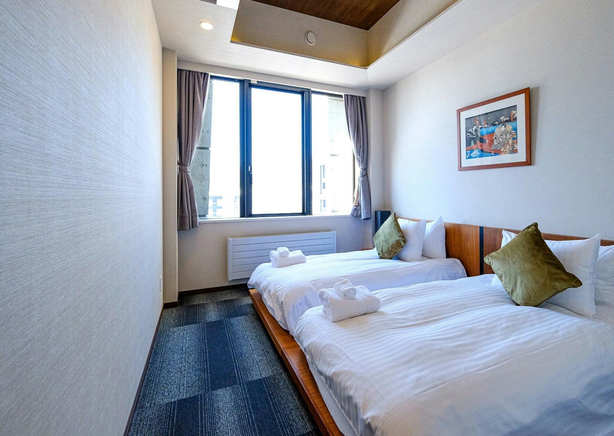 スタンダード羊蹄ビューのベッドルーム