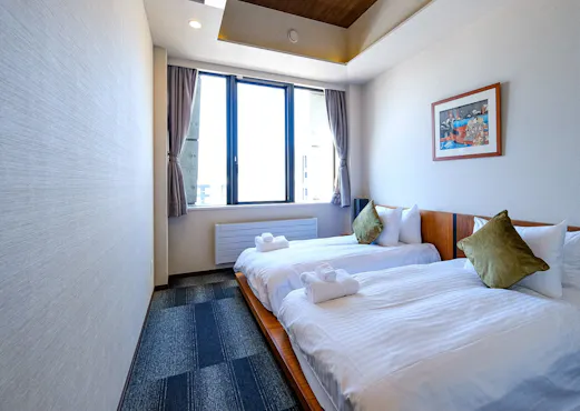 スタンダード羊蹄ビューのベッドルーム