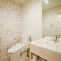 ◆ห้องพักเตียงคู่ - ห้องน้ำ