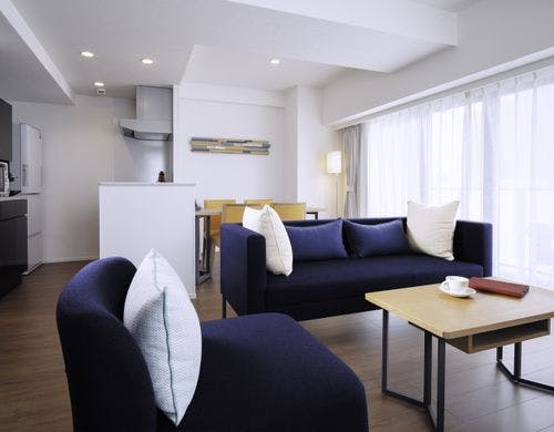 1ベッドルームアパートメント