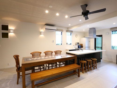 パーティも盛り上がるキッチン