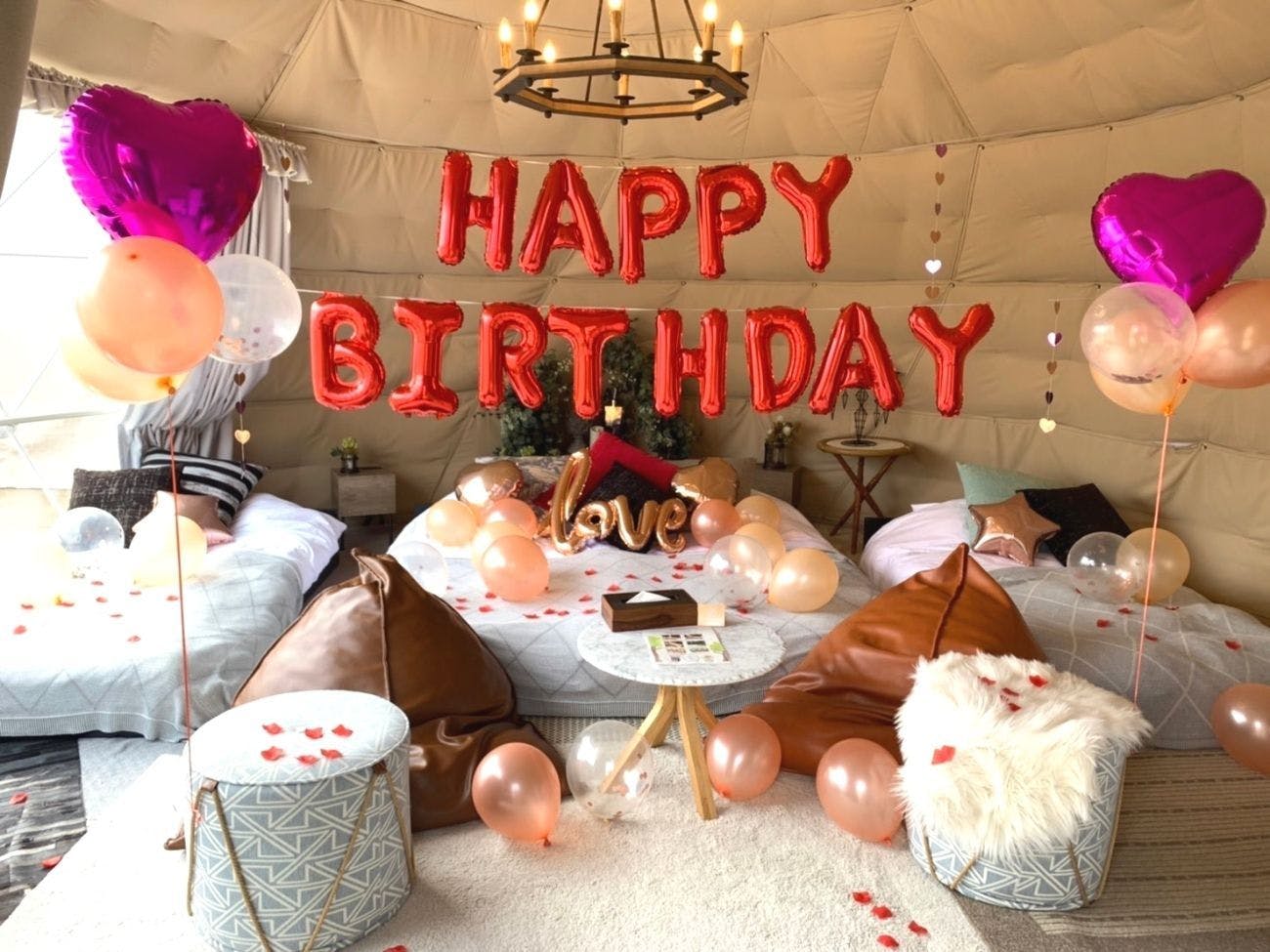 誕生日飾り付け