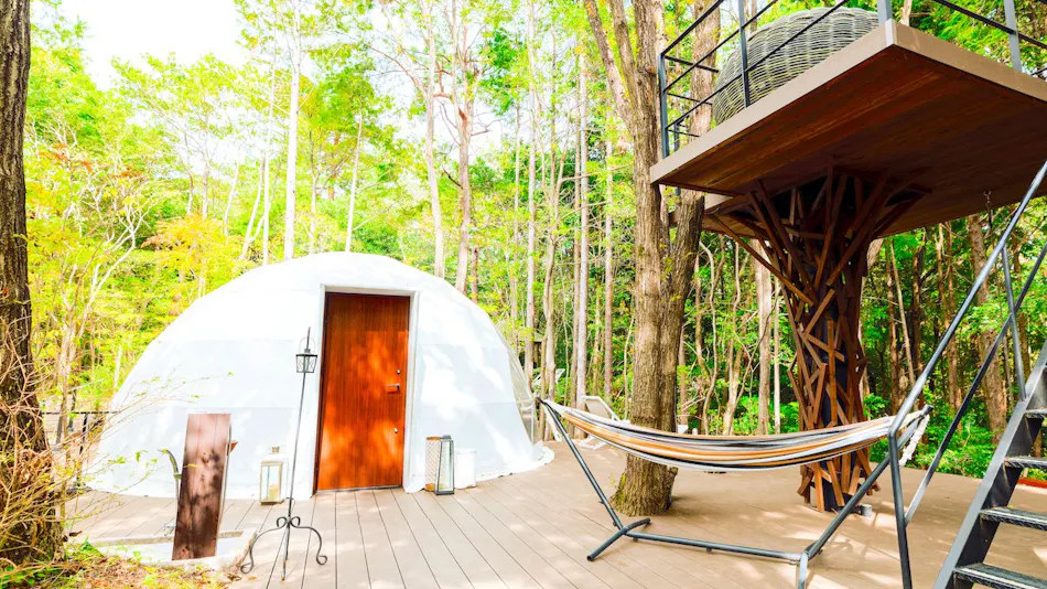 Yufuin Onsen Village Glamping COMOREBI